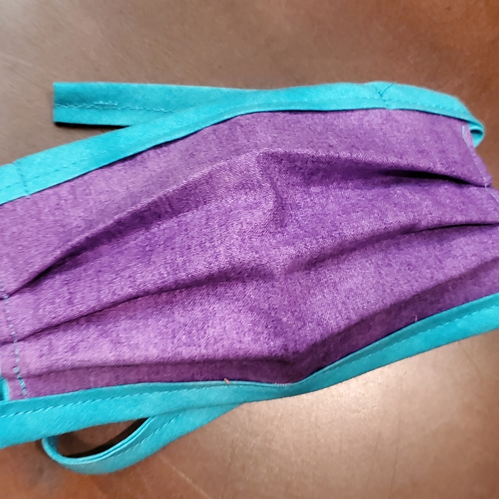 Cotton Face Mask with Filter pocket and nose